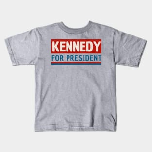 Vintage Kennedy For President JFK in 60s Kids T-Shirt